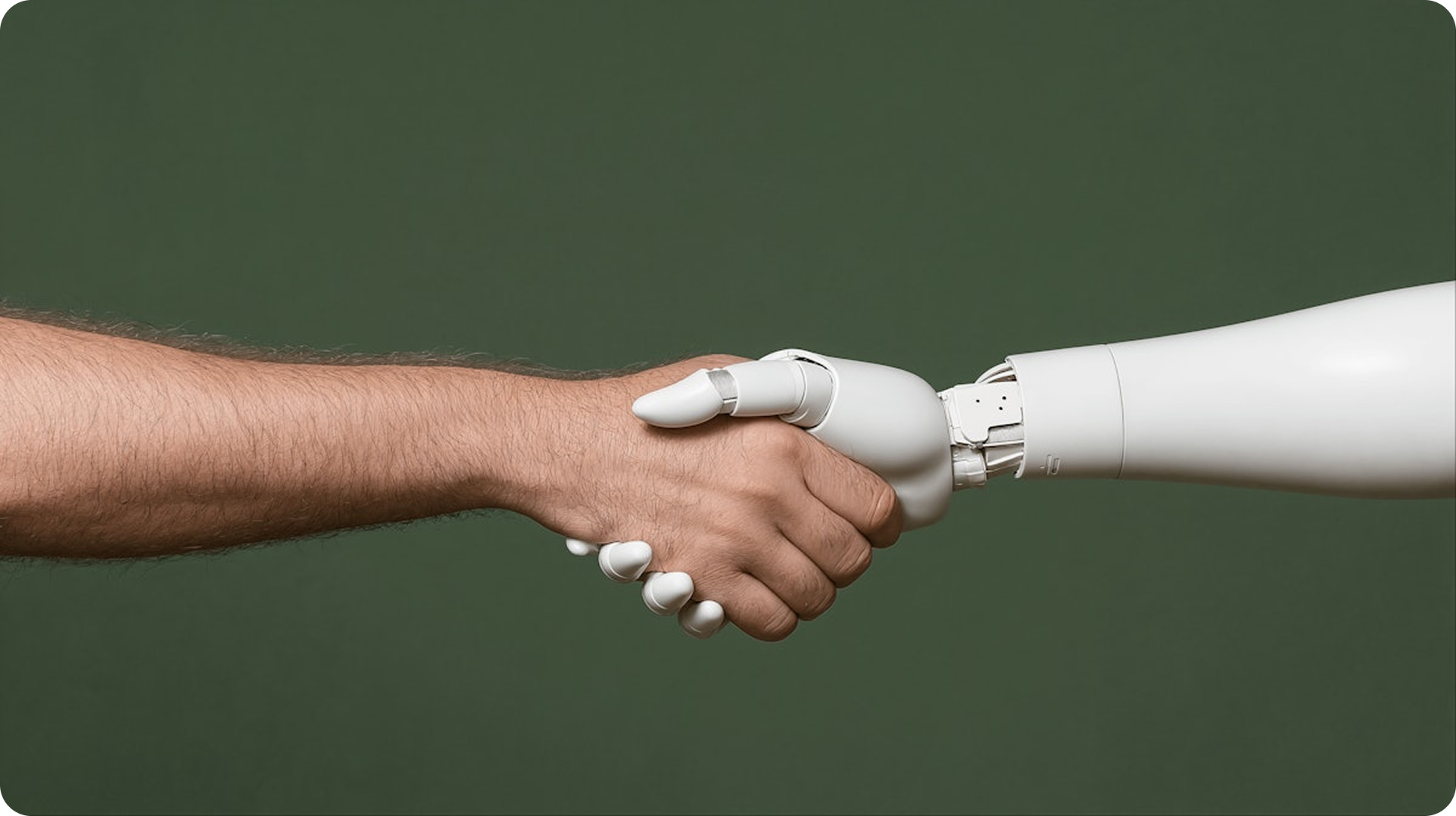 Human and Robotic Handshake 1