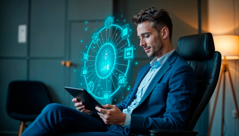 empresario-que-utiliza-una-tableta-con-interfaz-de-datos-digitales