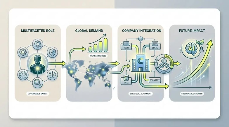 ¿Qué hace un experto en gobernanza de IA? - SHAKERS - Infografía