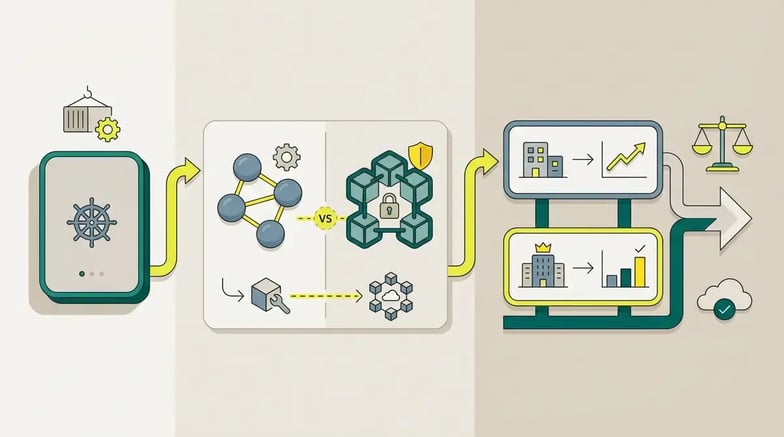 Diferencias entre Kubernetes y OpenShift - SHAKERS - Infografía