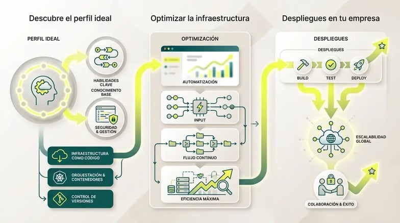 Stack técnico y responsabilidades de un experto en GitOps