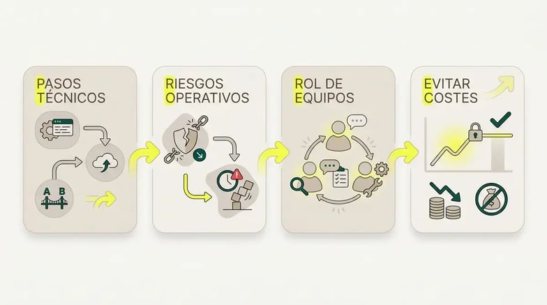Migración a ISO 20022: riesgos y hoja de ruta técnica - Infografía