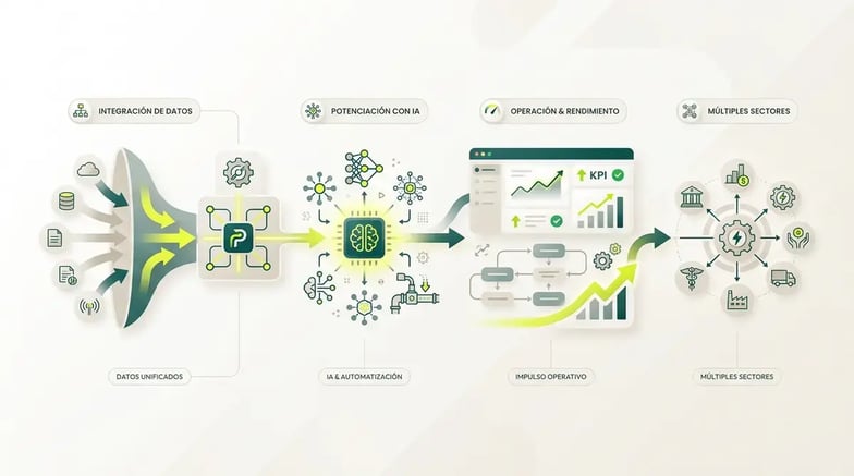 Palantir Foundry: Claves para el Éxito en Integración de Datos y Ontología - Infografía