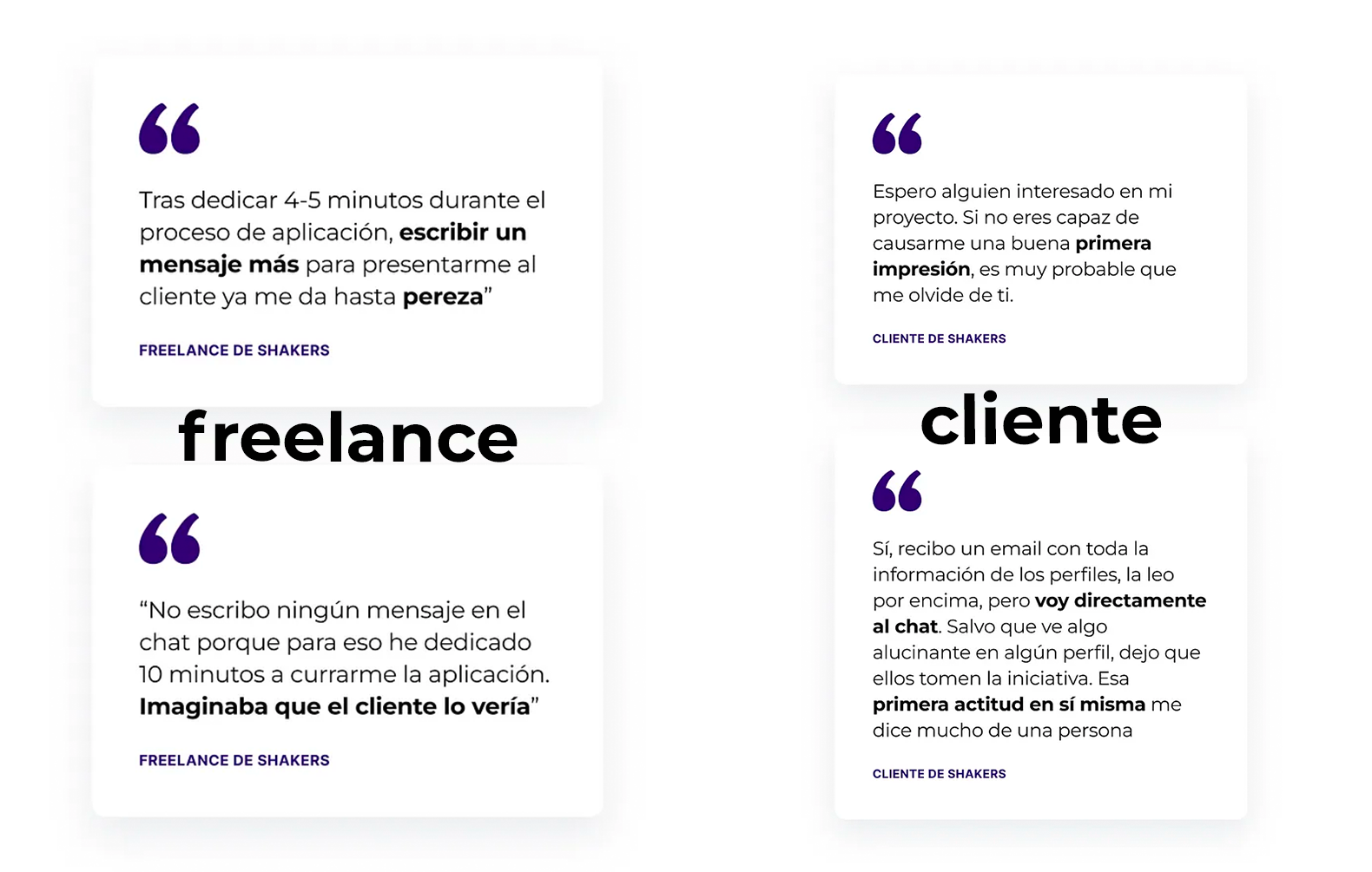 freelance vs cliente
