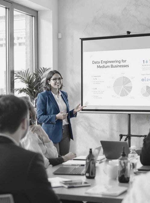 datos en medianas empresas